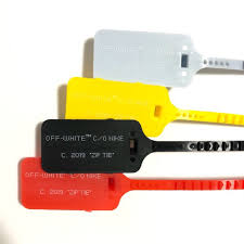 off white blazer zip tie